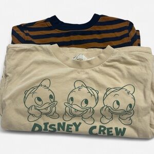 Boys Size 5 Long Sleeve Tee Bundle | Carter’s + H&M Disney